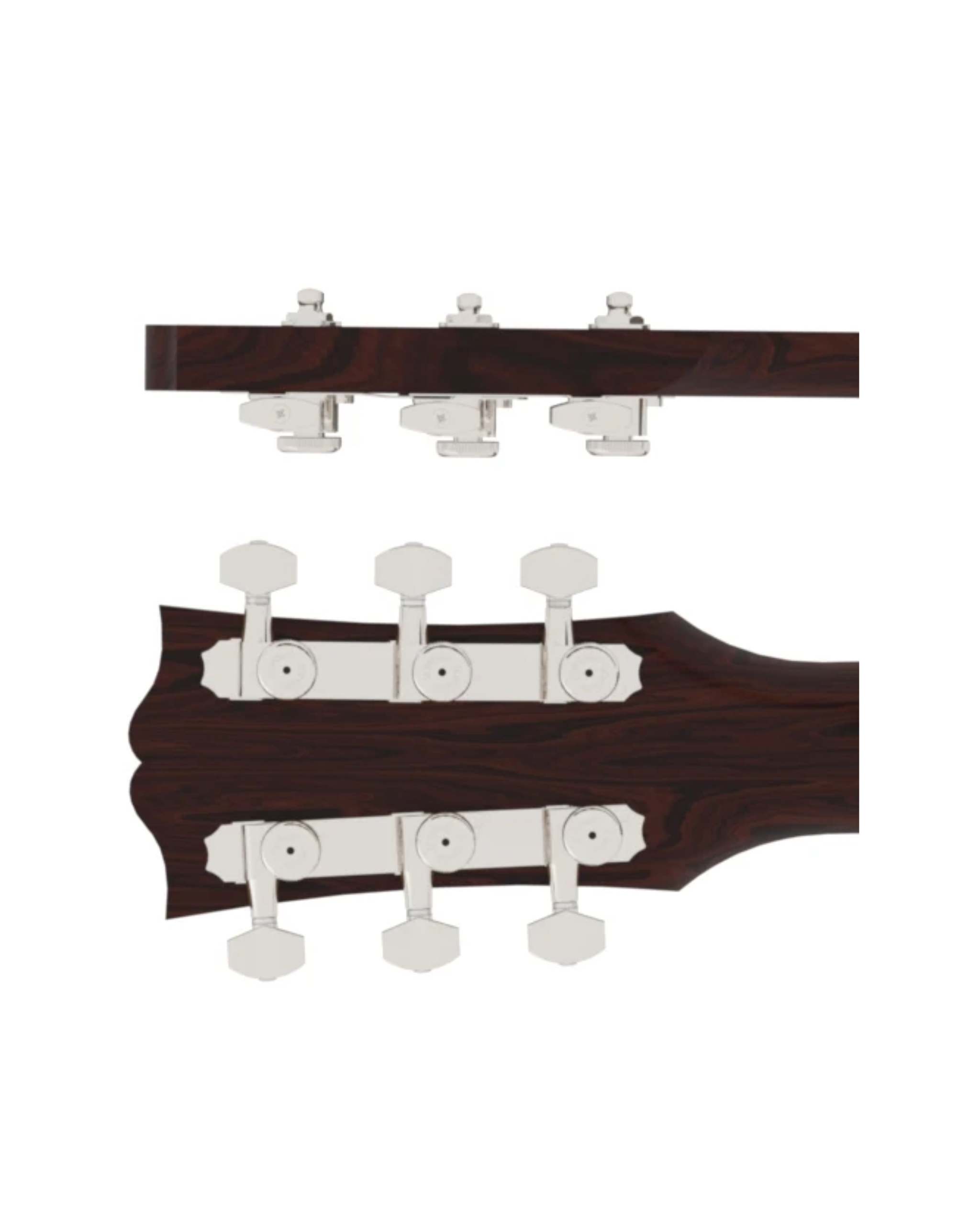 Hipshot Griplock Vintage Guitar Tuner Upgrade Kit 3x3 Headstocks (8.5mm Post Hole)