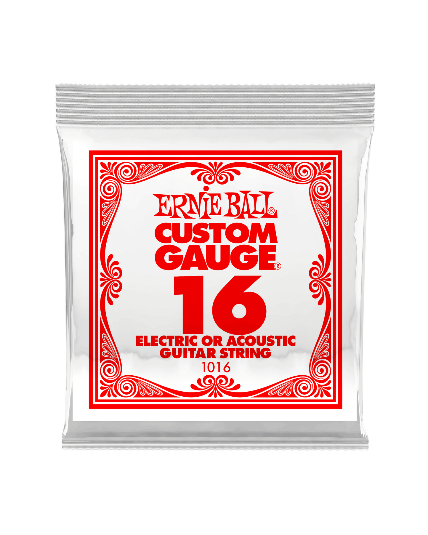 Ernie Ball Electric Guitar Single Strings - Plain Steel