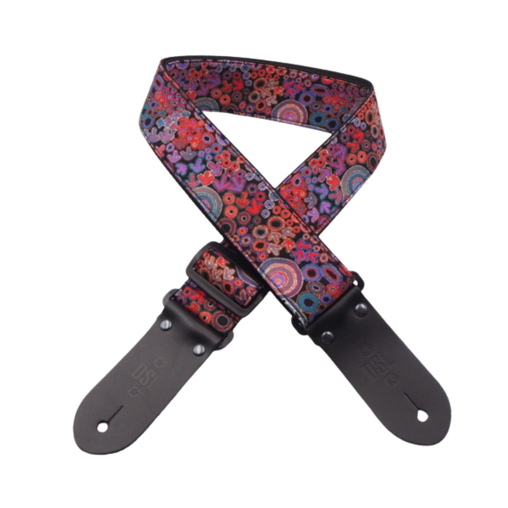 DSL 2" Indigenous Art Guitar & Bass Strap