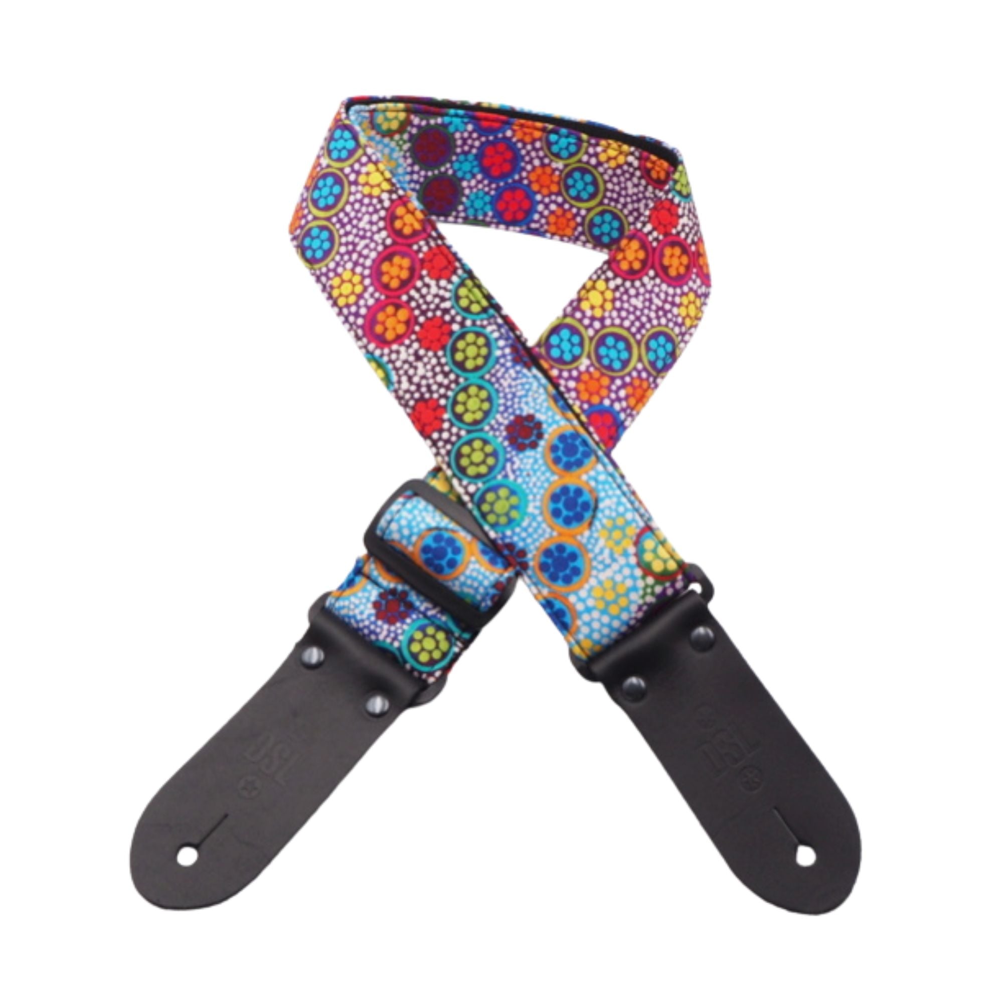 DSL 2" Indigenous Art Guitar & Bass Strap