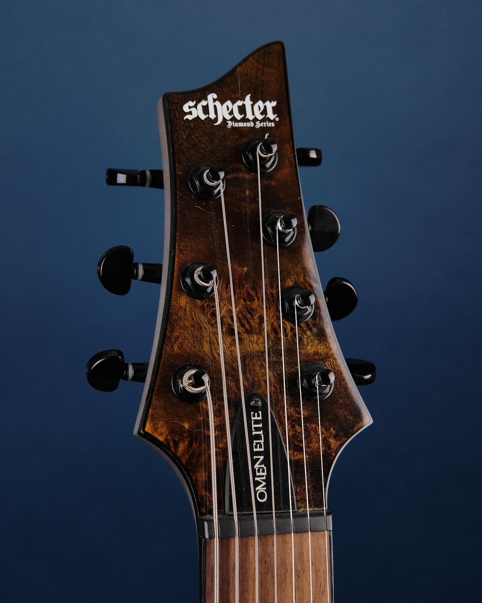 Schecter Omen Elite-7 Charcoal Burst (Second-Hand)