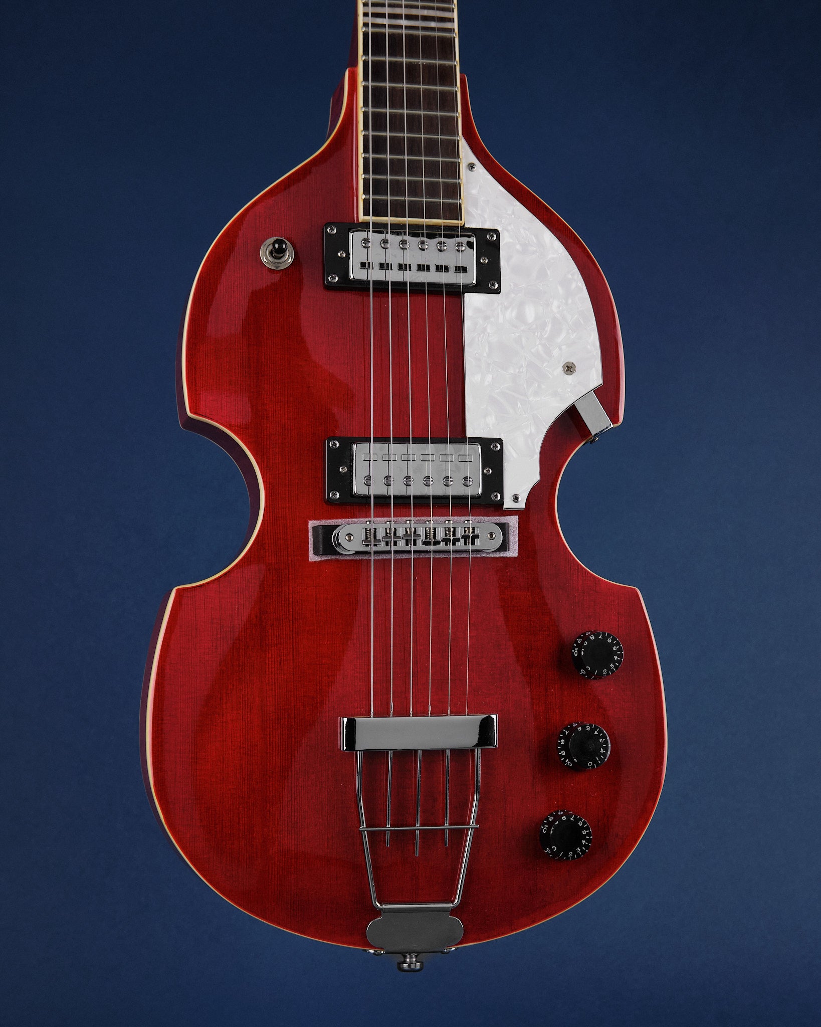 Hofner HI-459-PE-R Ignition Violin Guitar Red (Second-Hand)