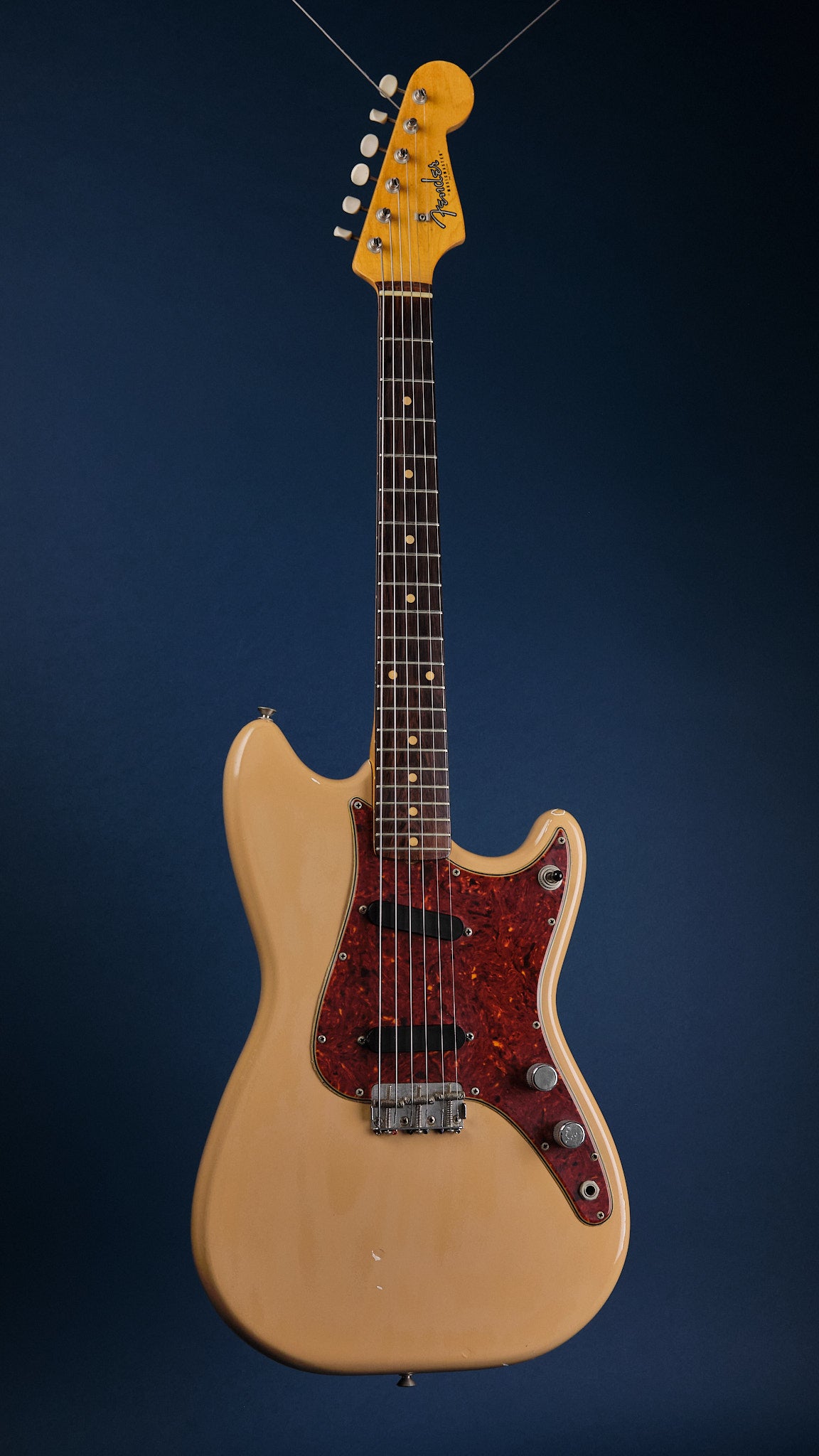 1960s Fender Musicmaster Desert Sand Refin