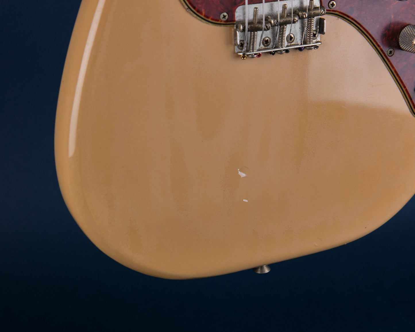 1960s Fender Musicmaster Desert Sand Refin