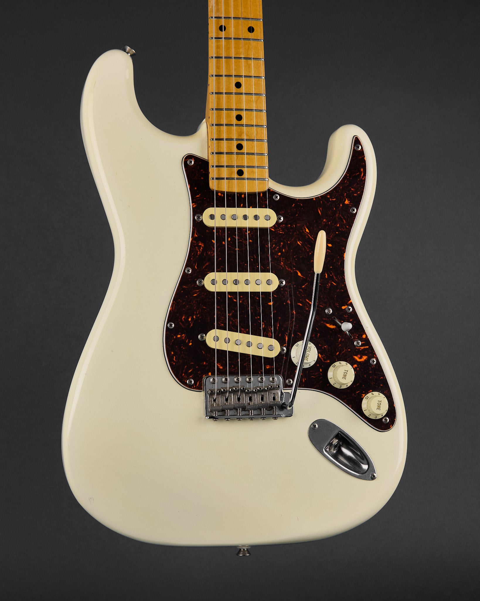 1980s Fender MIJ ST57-55 '57 Stratocaster Vintage White – Replay