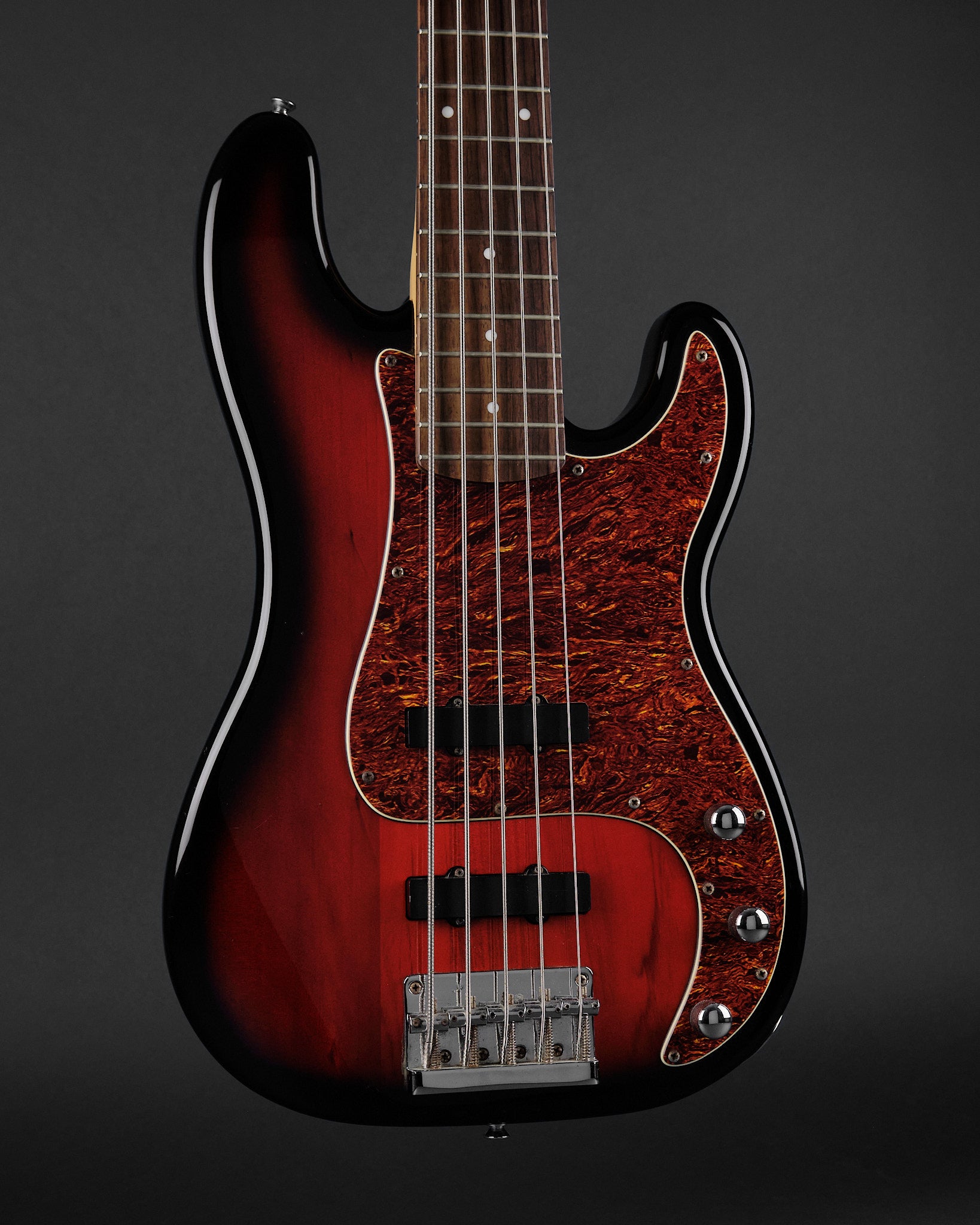 Squier Standard 5-String Precision Bass Antique Burst (Second-Hand