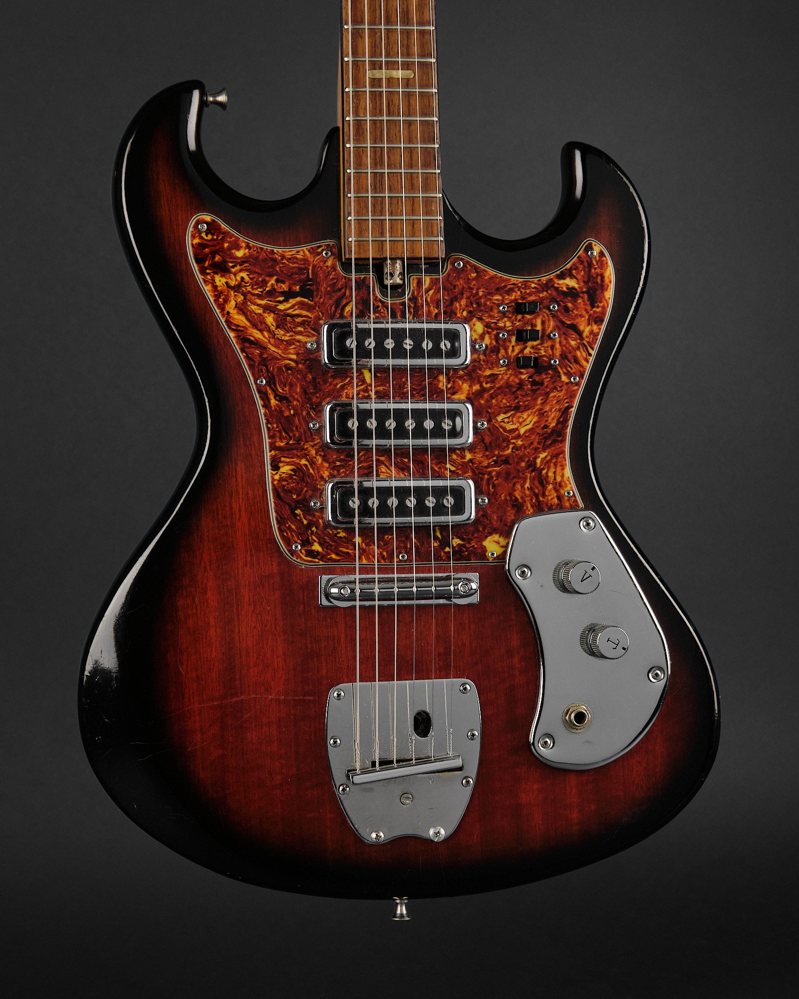 1960s Kingston S3T 'Hound Dog Taylor' Sunburst – Replay Guitars