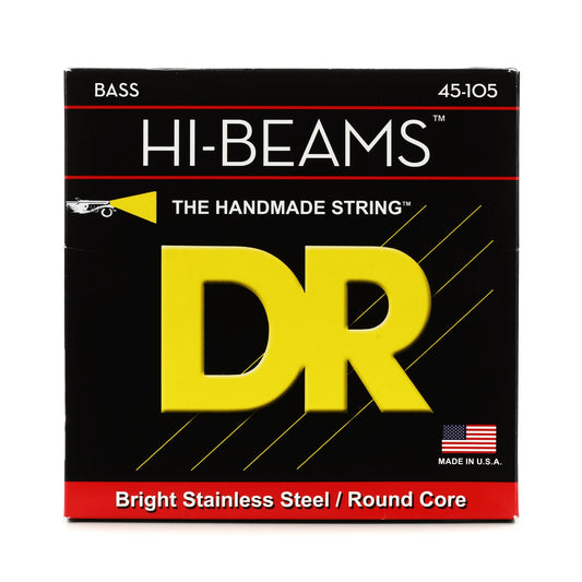 DR Strings Hi-Beam Stainless Steel Bass Strings