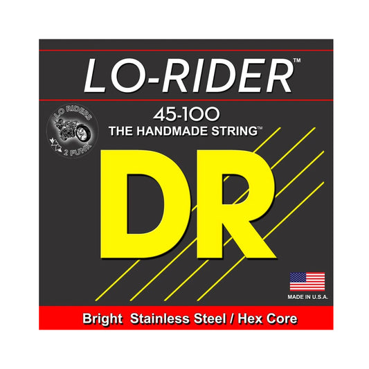 DR Strings Lo-Rider Electric Bass Guitar Strings