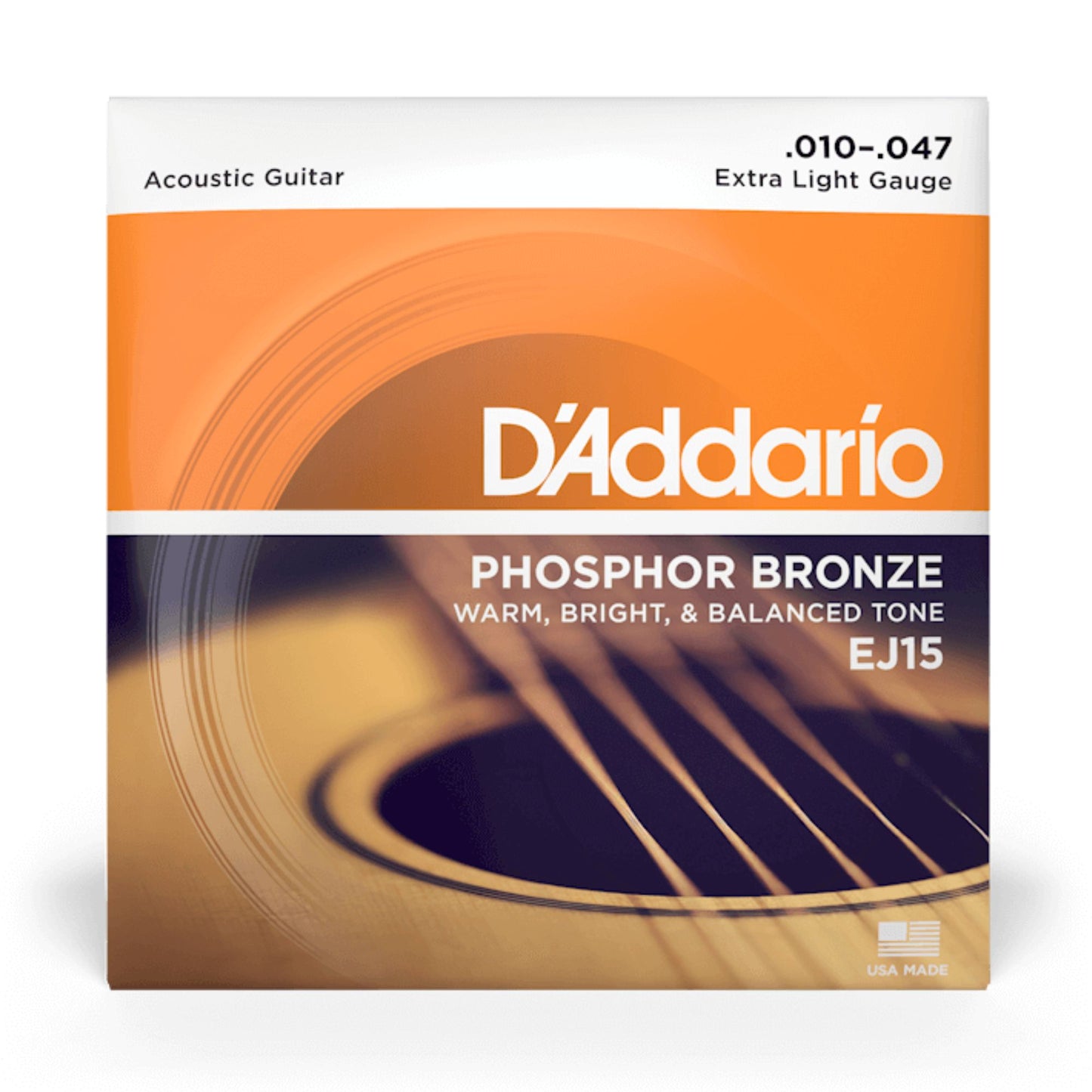 D'Addario EJ Phosphor Bronze Acoustic Strings