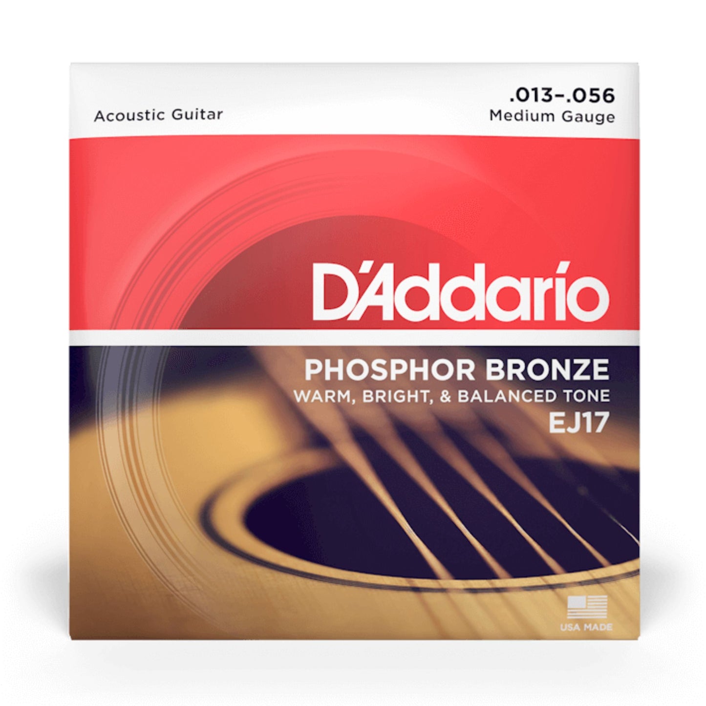 D'Addario EJ Phosphor Bronze Acoustic Strings