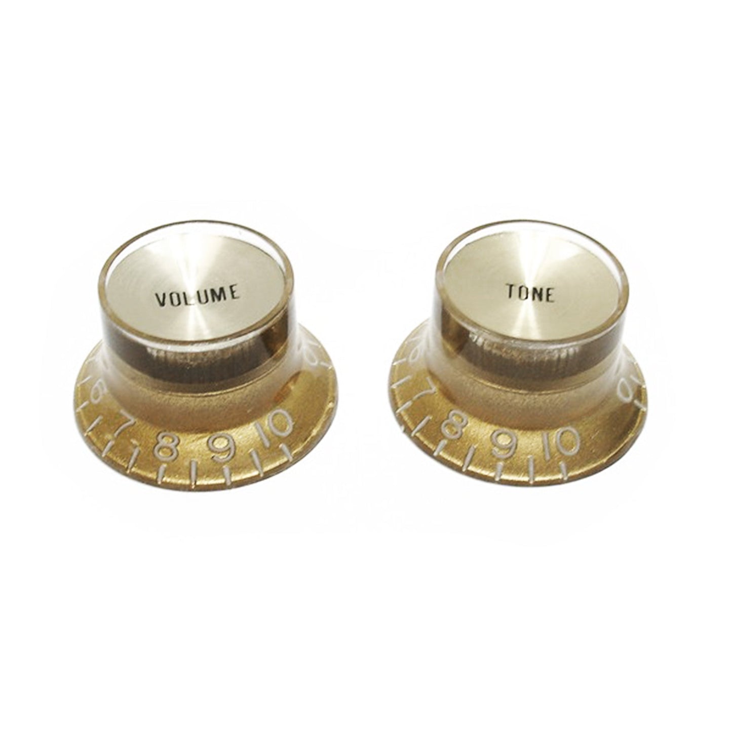 Metric Reflector Bell Knobs - Set of 2