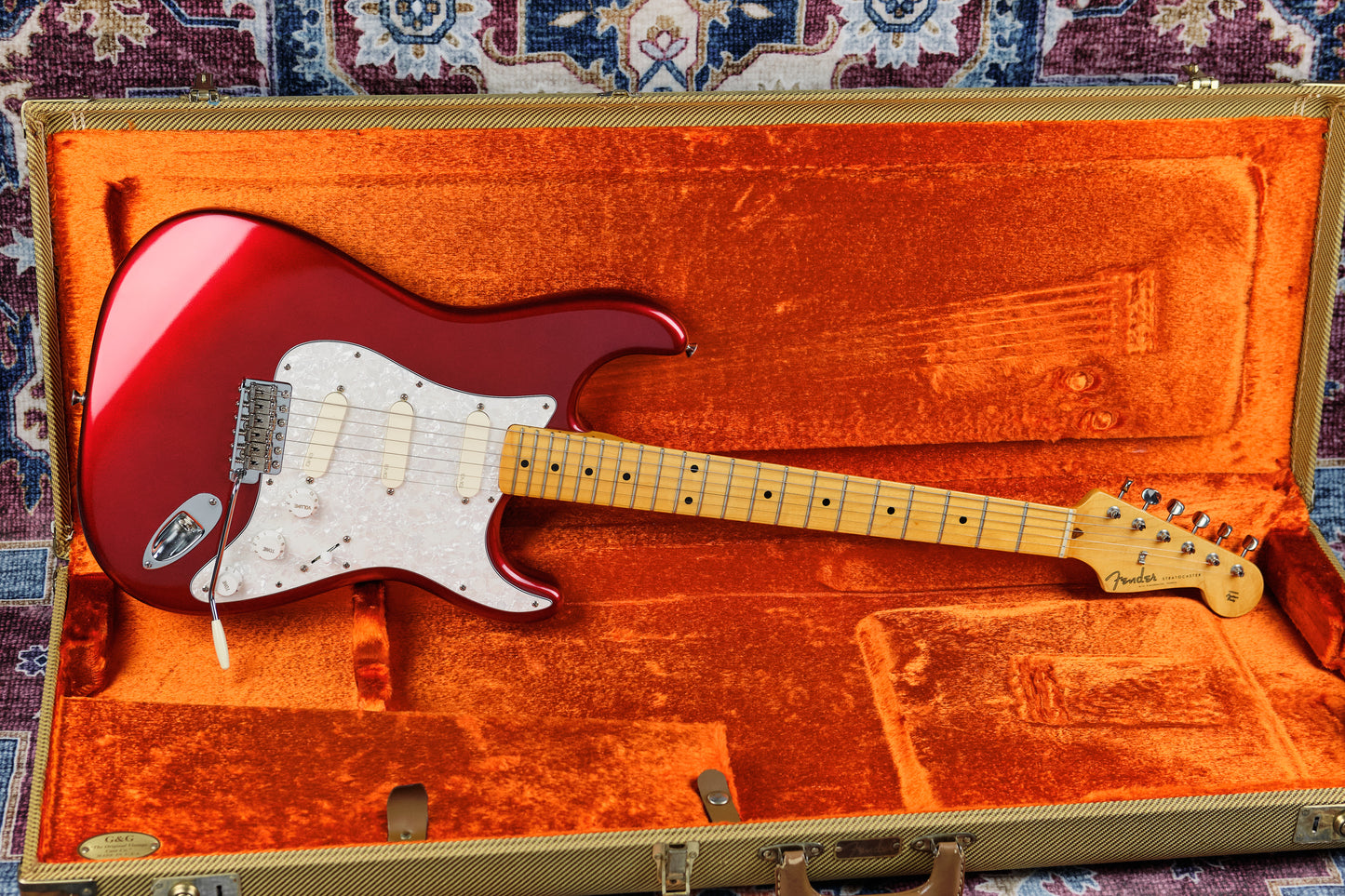 2008 Fender Vintage Hot Rod '57 Stratocaster Candy Apple Red