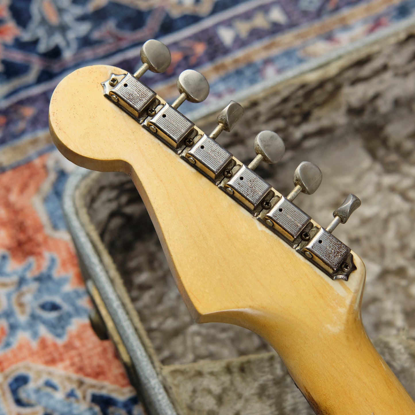 1963/64 Fender Stratocaster L Series Sonic Blue Refin