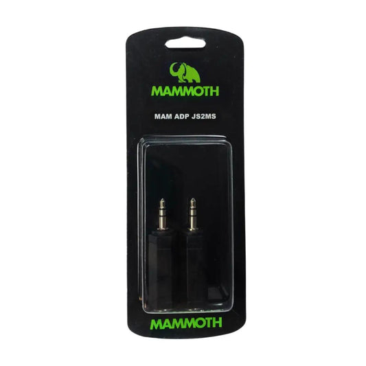 Mammoth MAM ADP JS2MS Adaptor 1/4 Stereo to 1/8 Stereo - 2 pcs