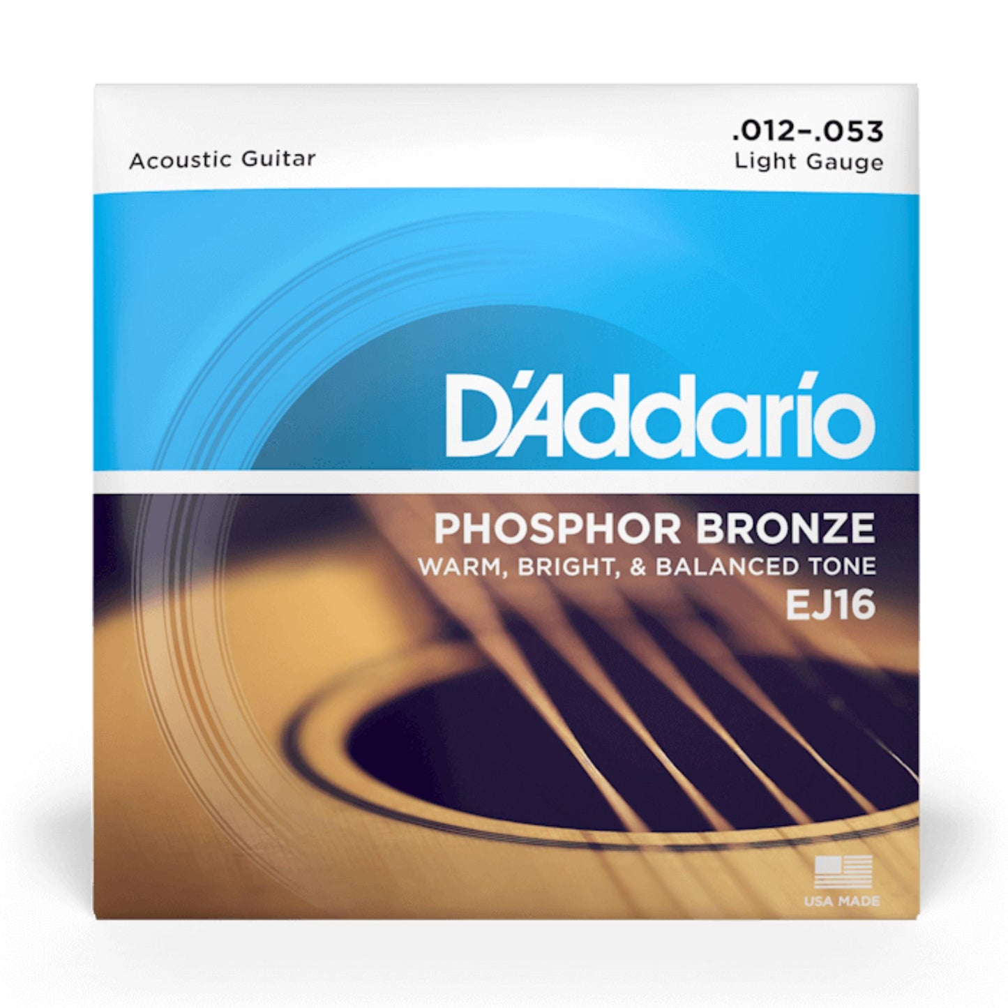 D'Addario EJ Phosphor Bronze Acoustic Strings