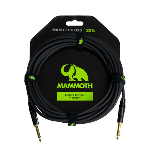 Mammoth MAM FLEX G20 20ft Instrument Cable