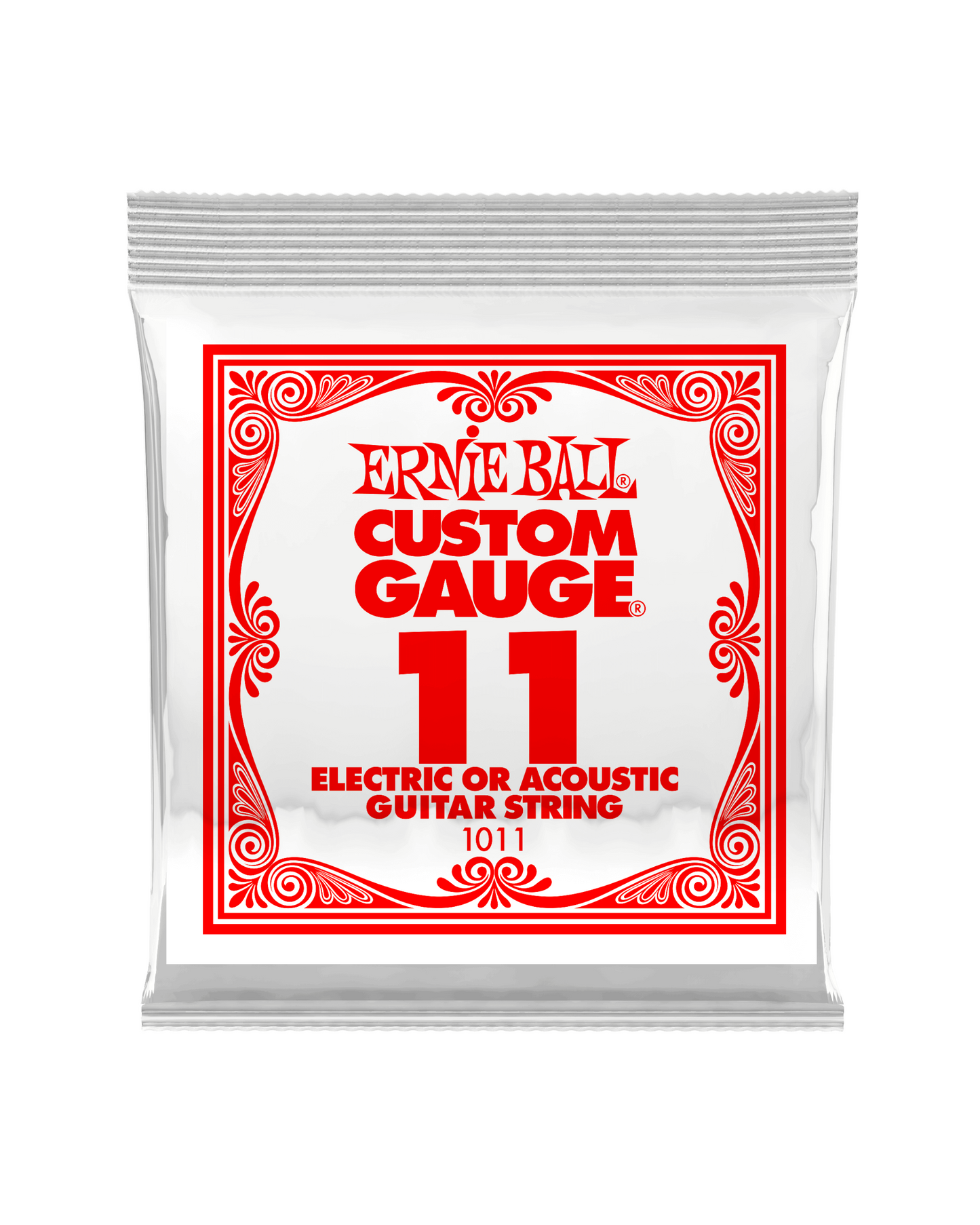 Ernie Ball Electric Guitar Single Strings - Plain Steel