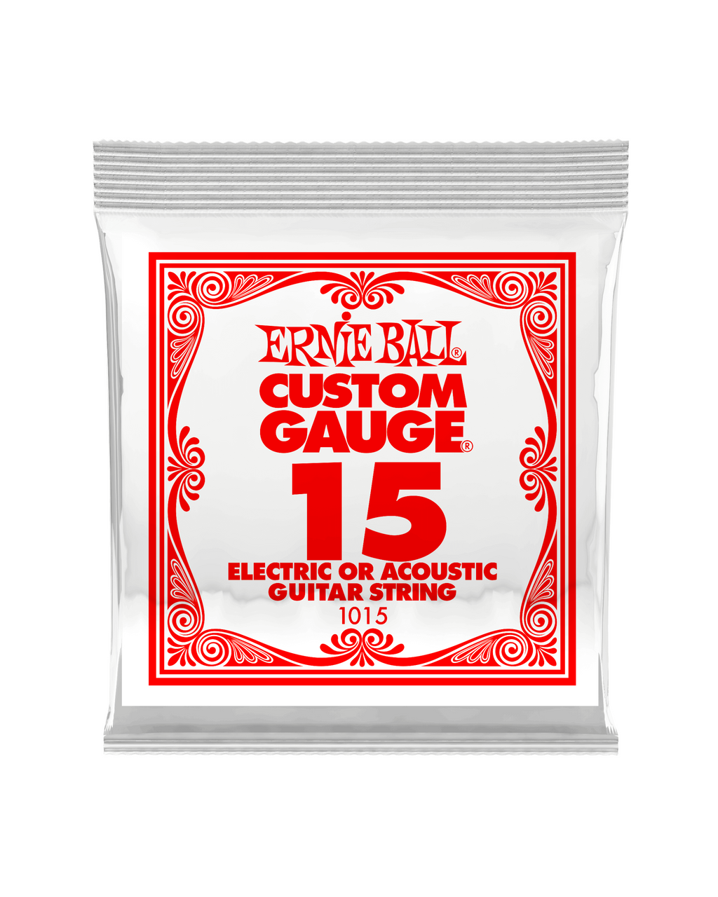 Ernie Ball Electric Guitar Single Strings - Plain Steel