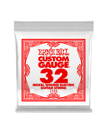 Ernie Ball Electric Guitar Single Strings - Nickel Wound