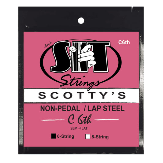 SIT® Strings "Scottys" C6th Nickel Semi-Flat 6-String Set