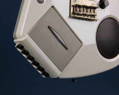 1980s Casio EG-5 Cassette Guitar White