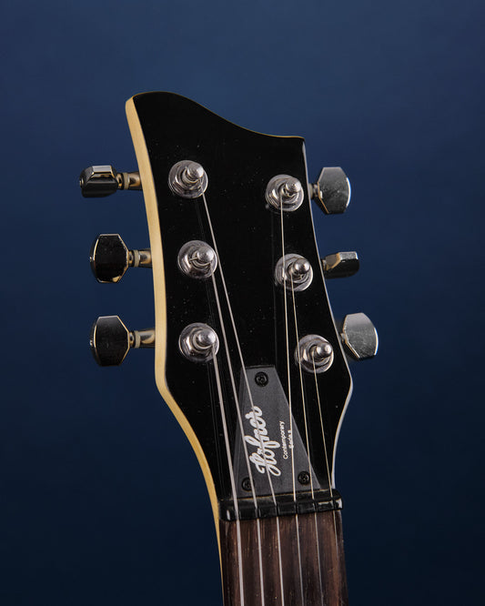 Hofner Shorty Travel Guitar Green Metallic