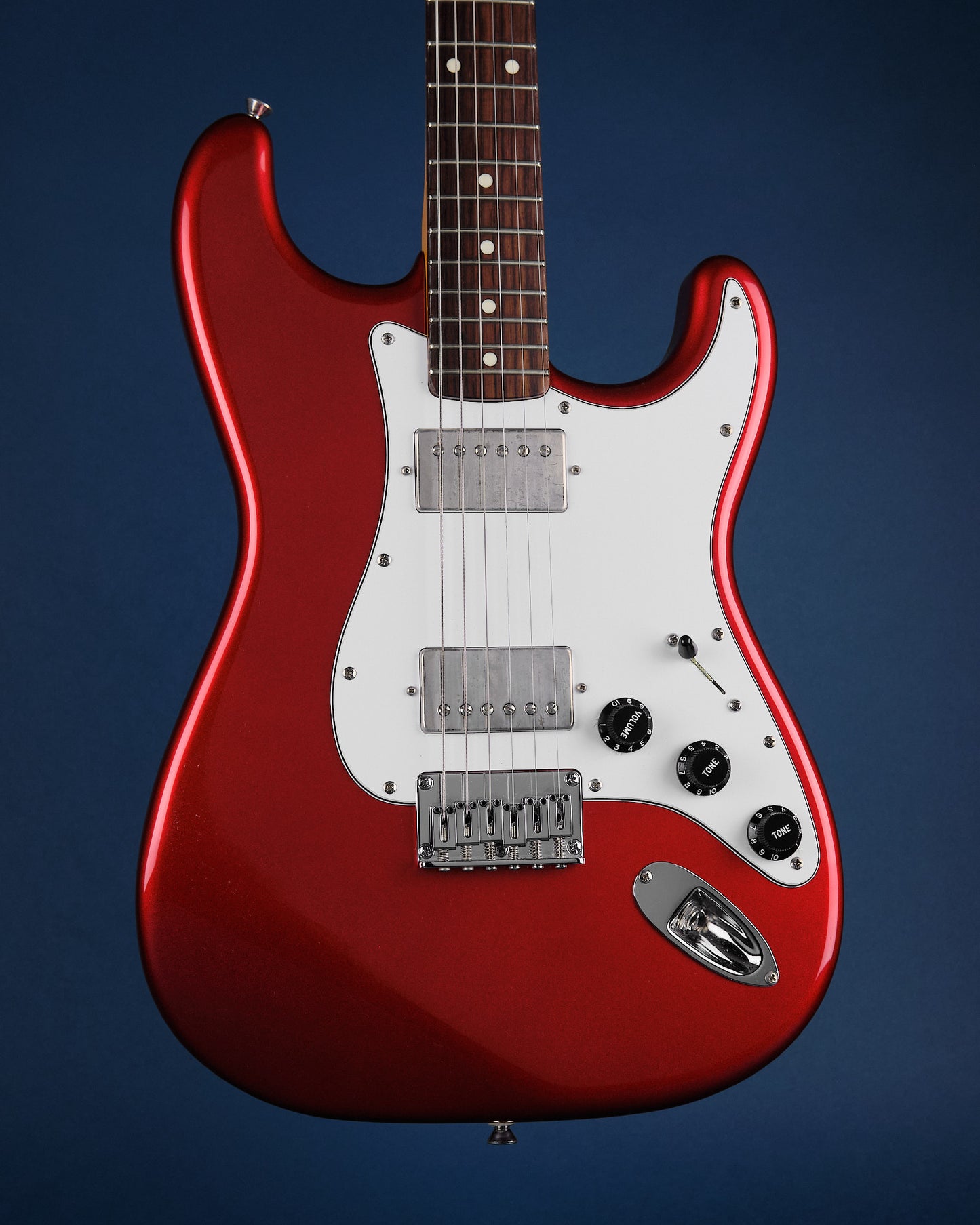 Ray Carlton Custom Classic S-Style Candy Apple Red (Second-Hand)