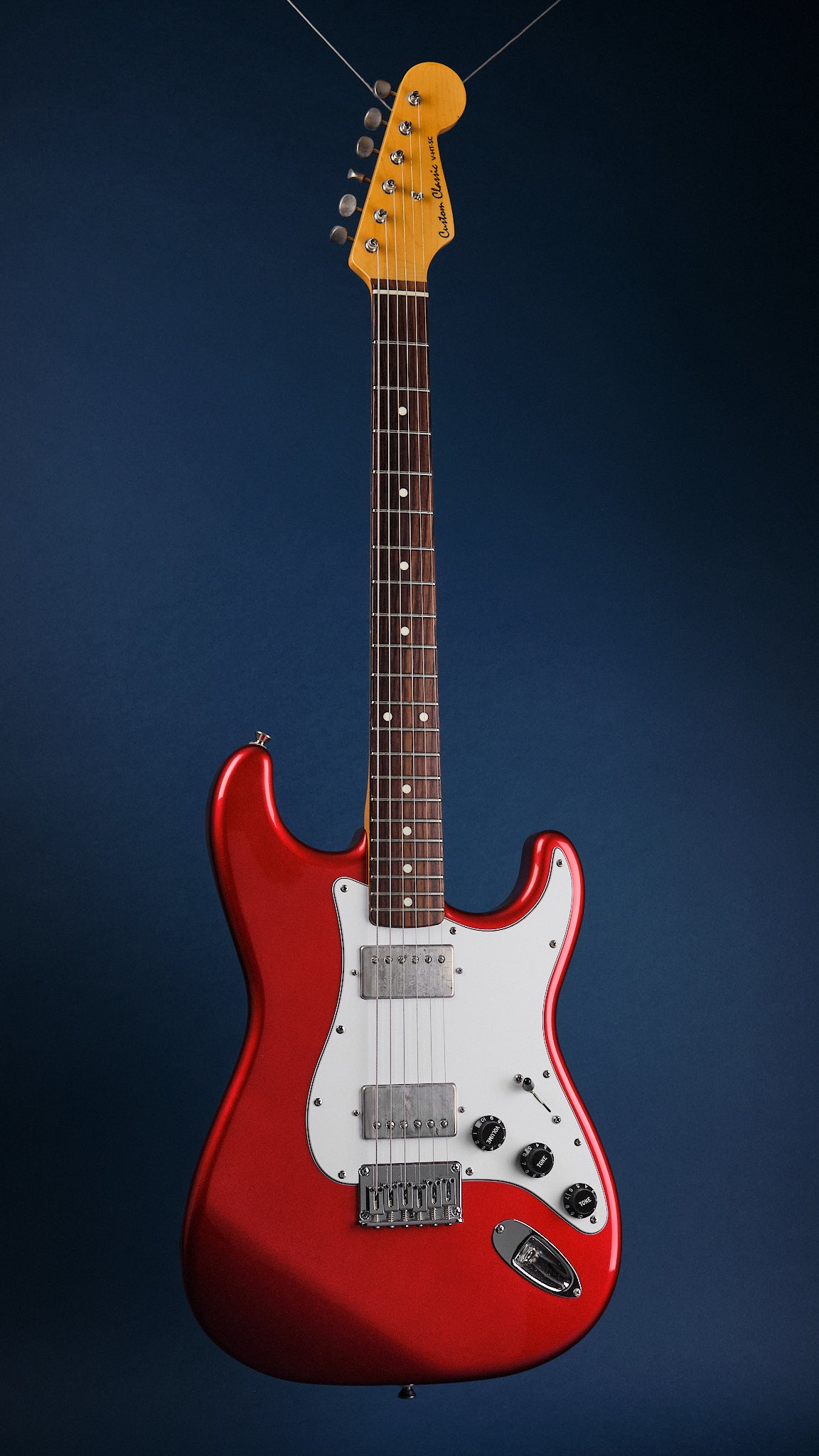 Ray Carlton Custom Classic S-Style Candy Apple Red (Second-Hand)