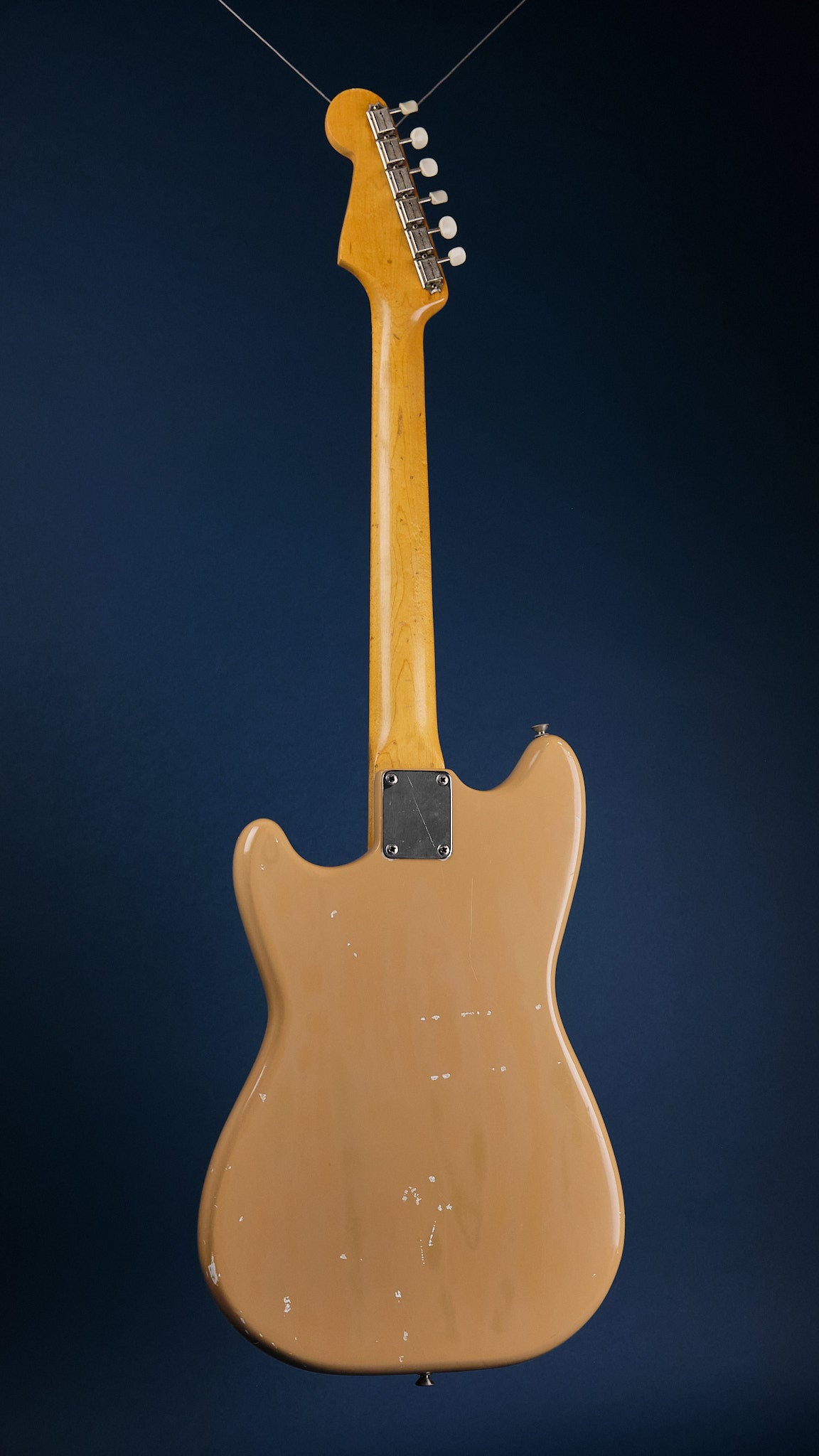 1960s Fender Musicmaster Desert Sand Refin