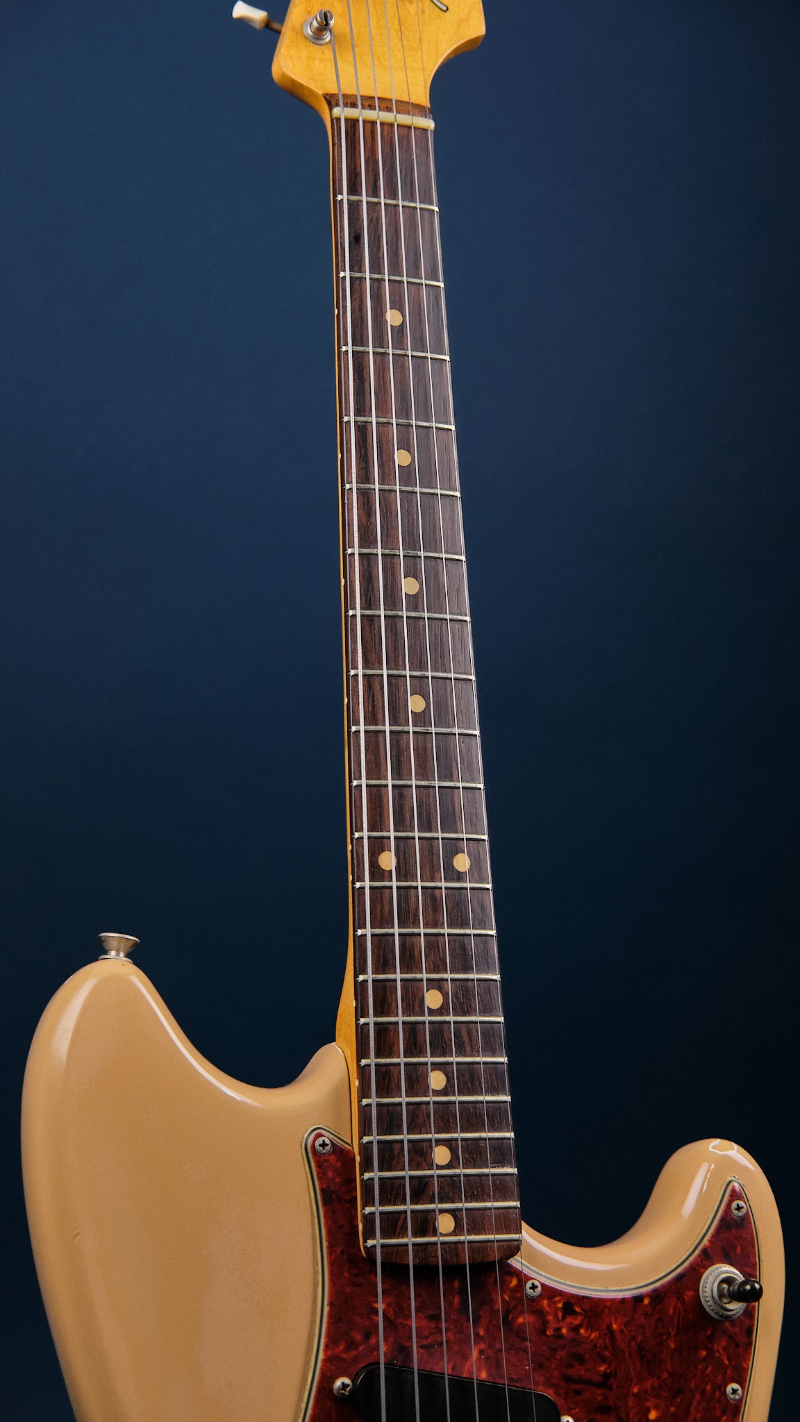 1960s Fender Musicmaster Desert Sand Refin