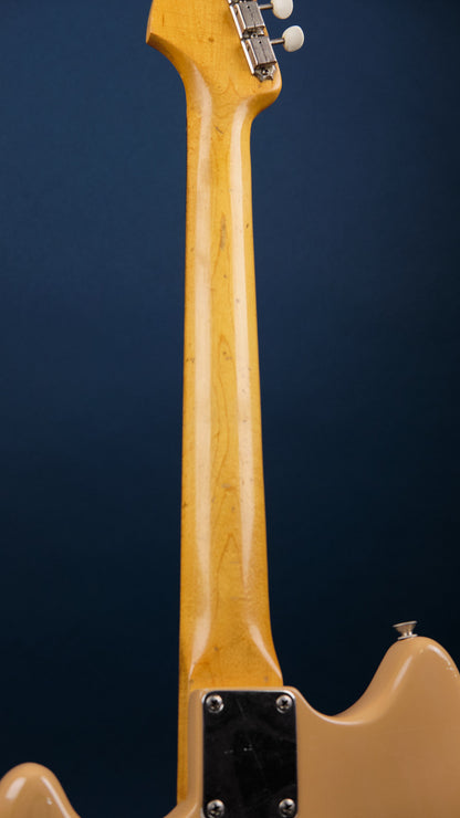 1960s Fender Musicmaster Desert Sand Refin