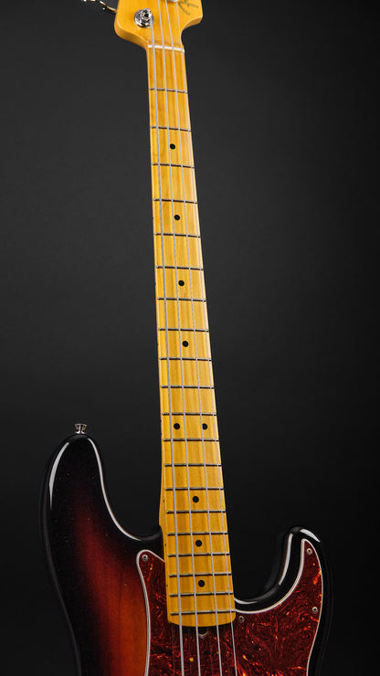 2021 Fender American Professional II Precision Bass 3-Colour Sunburst