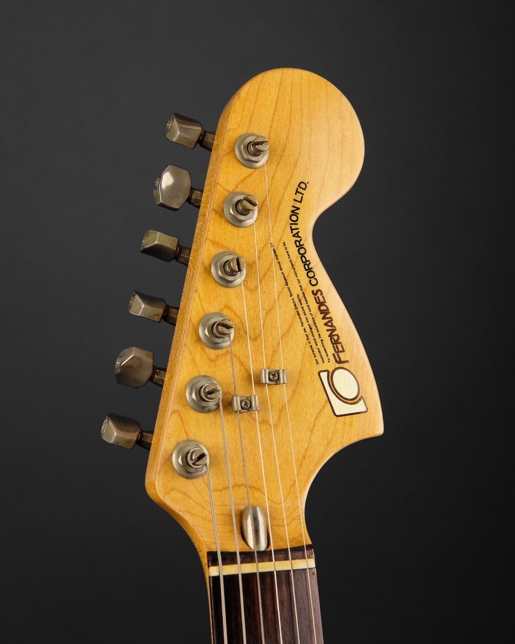 1970s Fernandes FST-50 Sunburst – Replay Guitars