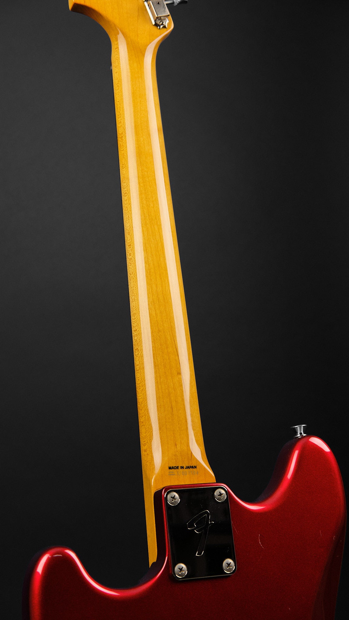 2009 Fender MIJ MG-69 Mustang Candy Apple Red – Replay Guitars