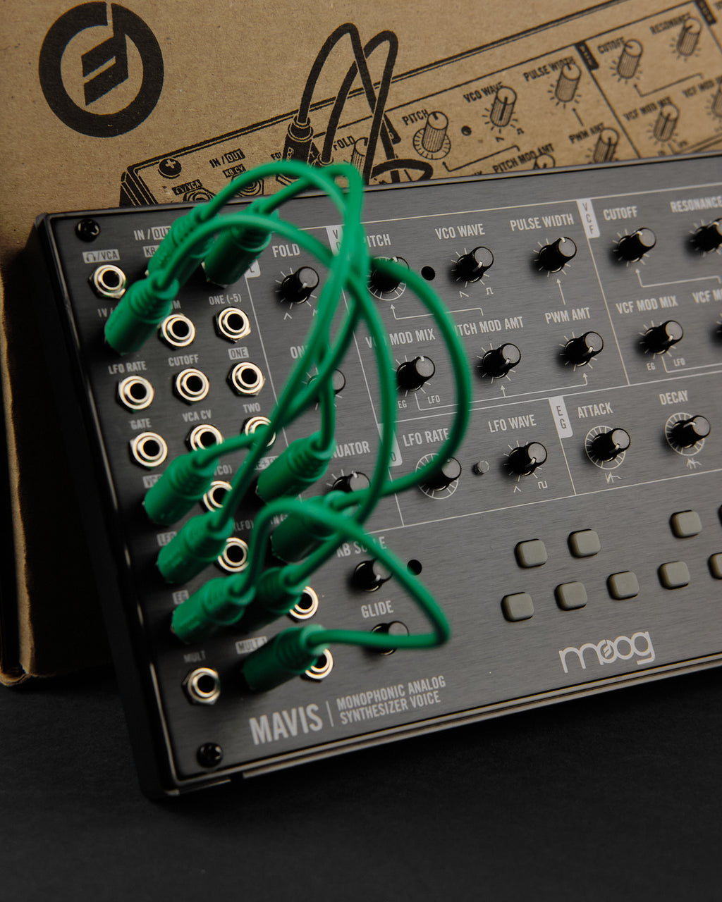 Moog Mavis Semi-Modular Analog Tabletop Synthesizer (Second-Hand)