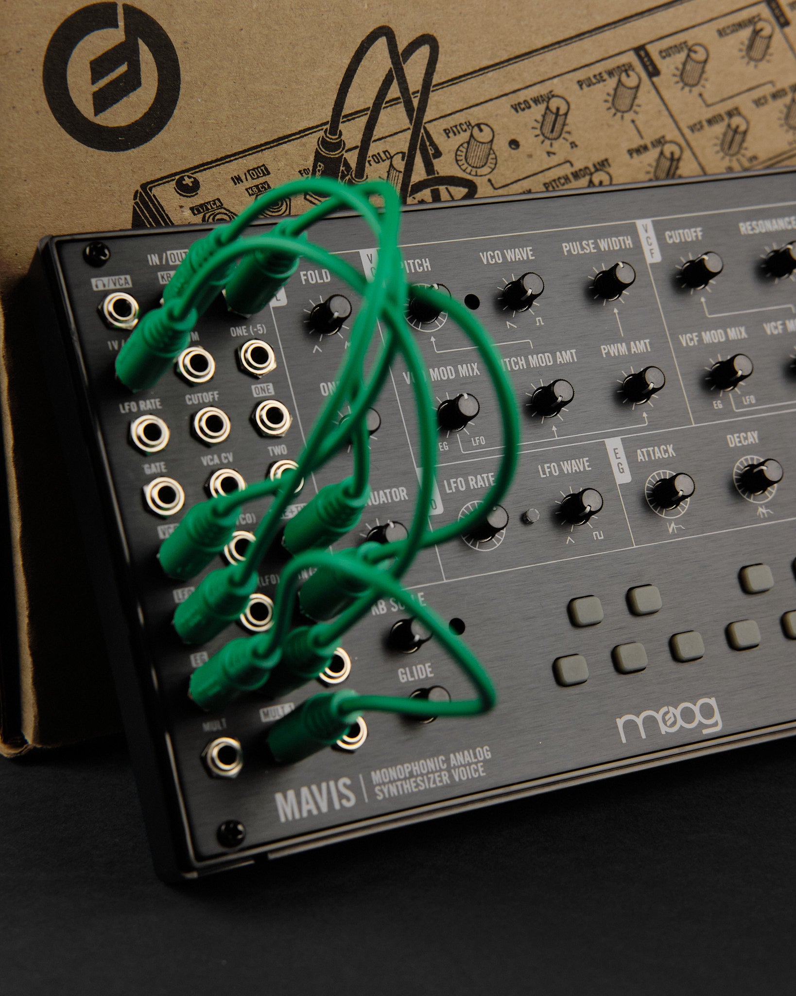 Moog Mavis Semi-Modular Analog Tabletop Synthesizer (Second-Hand)
