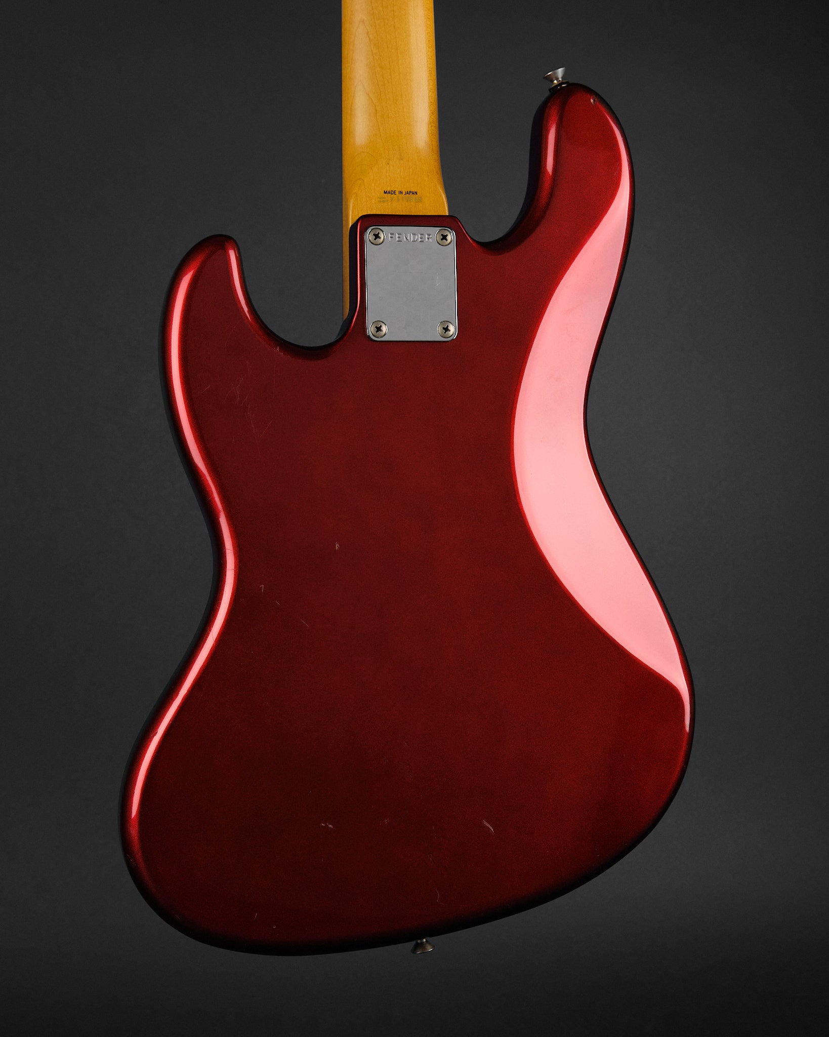 1986 Fender MIJ JB-406 Jazz Bass Candy Apple Red