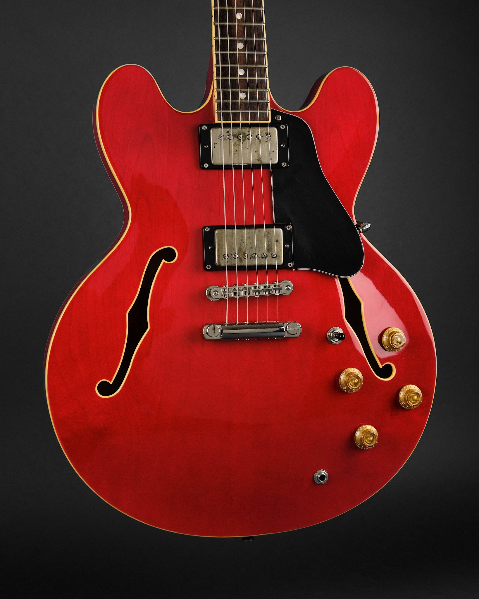 2000s Burny RSA-55 Cherry Red – Replay Guitars