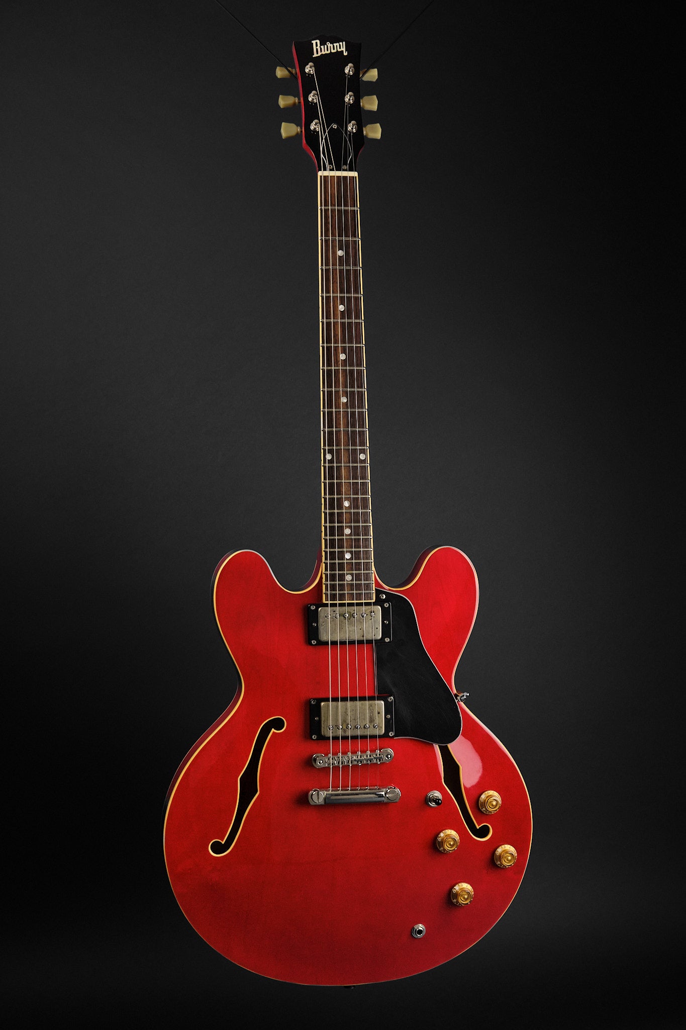2000s Burny RSA-55 Cherry Red – Replay Guitars