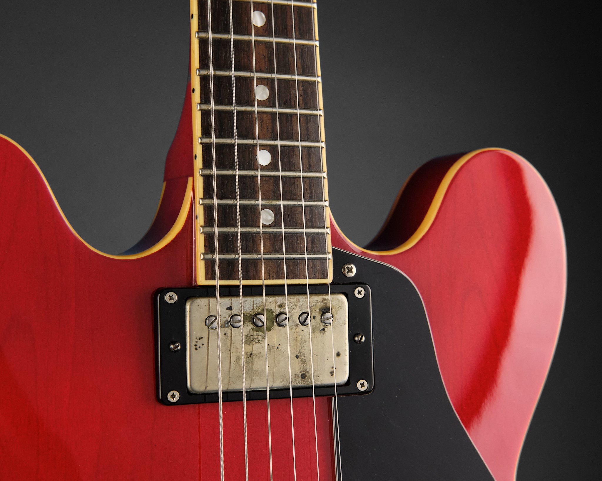 2000s Burny RSA-55 Cherry Red – Replay Guitars