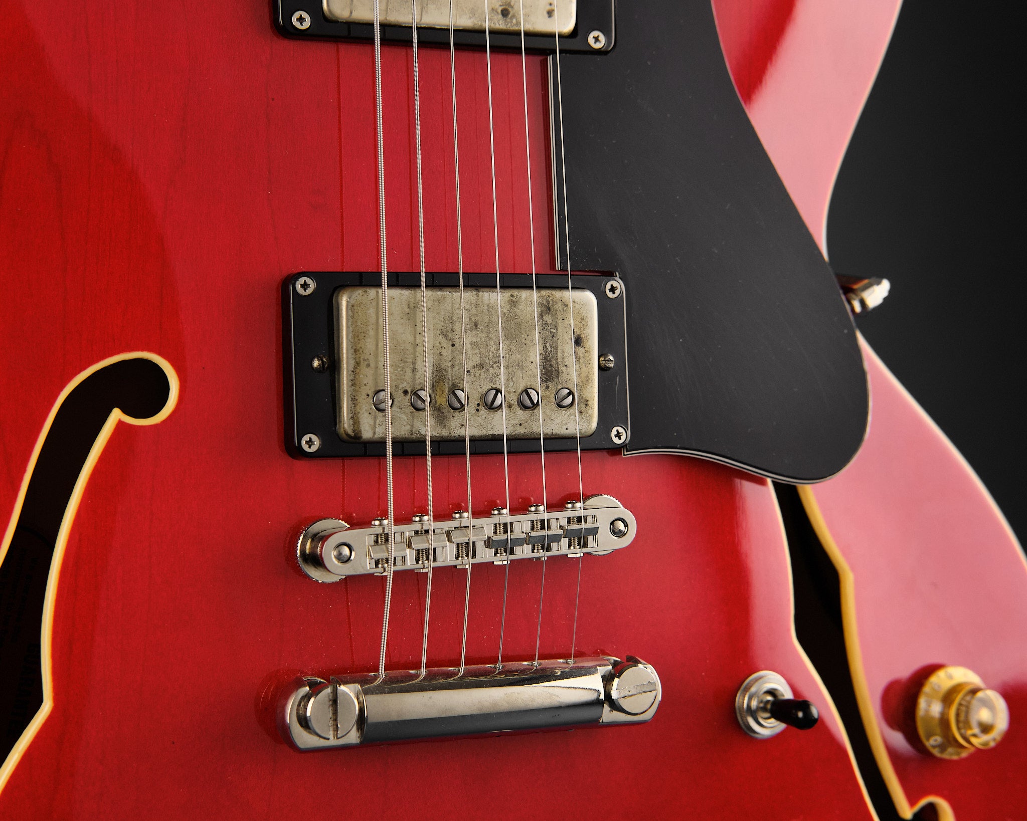 2000s Burny RSA-55 Cherry Red – Replay Guitars