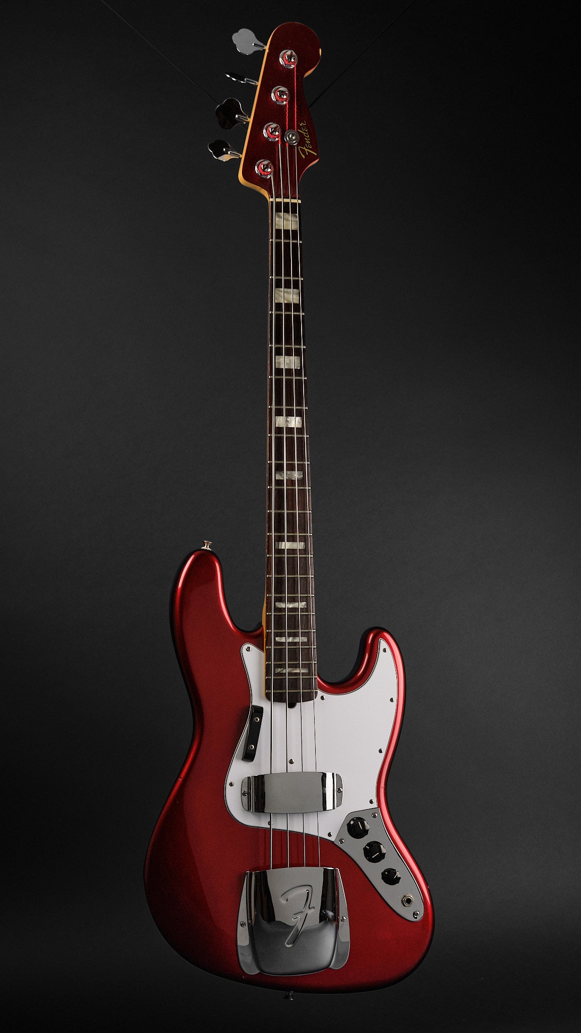 2010 Fender USA Jazz Bass 50th Anniversary Candy Apple Red