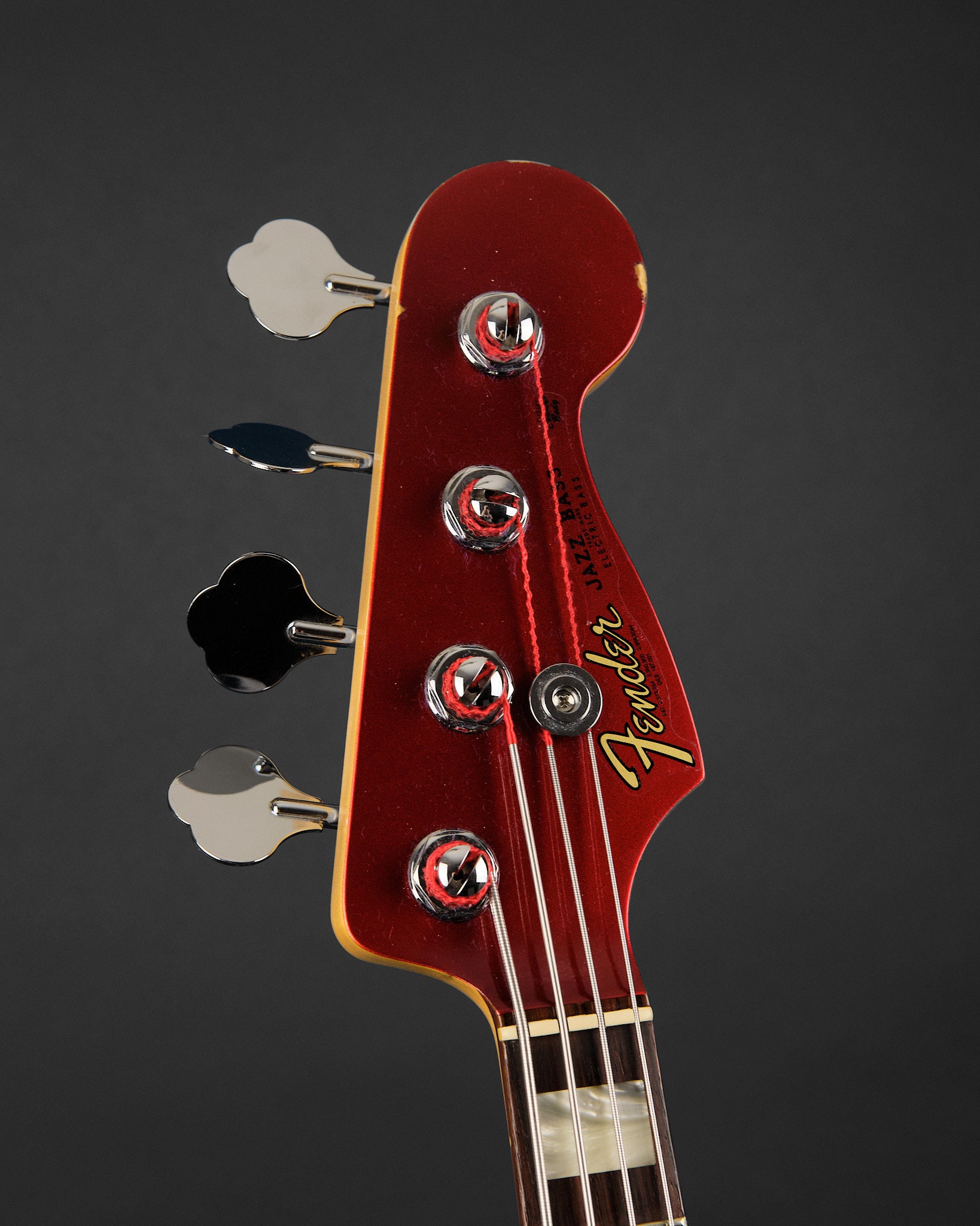 2010 Fender USA Jazz Bass 50th Anniversary Candy Apple Red