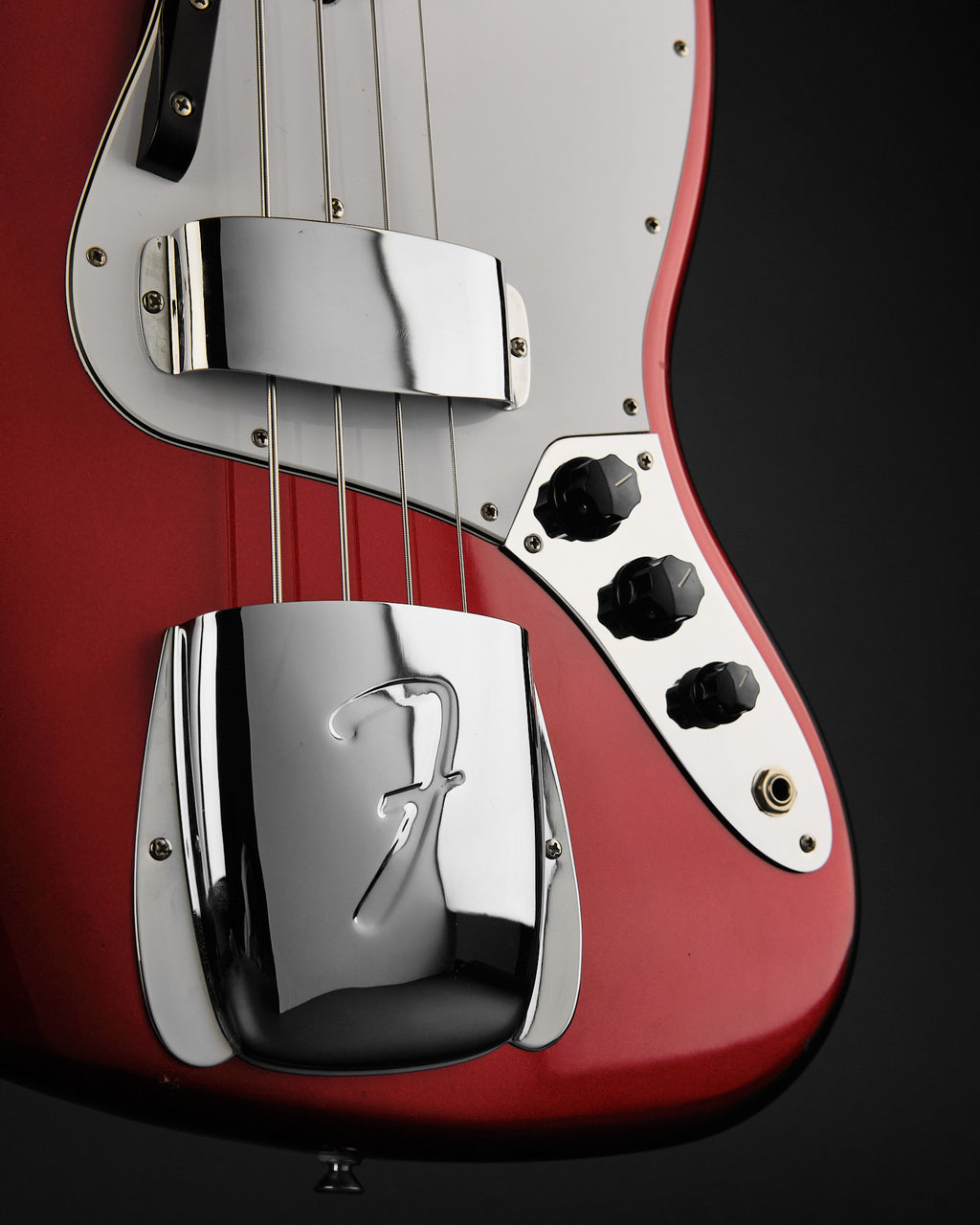 2010 Fender USA Jazz Bass 50th Anniversary Candy Apple Red