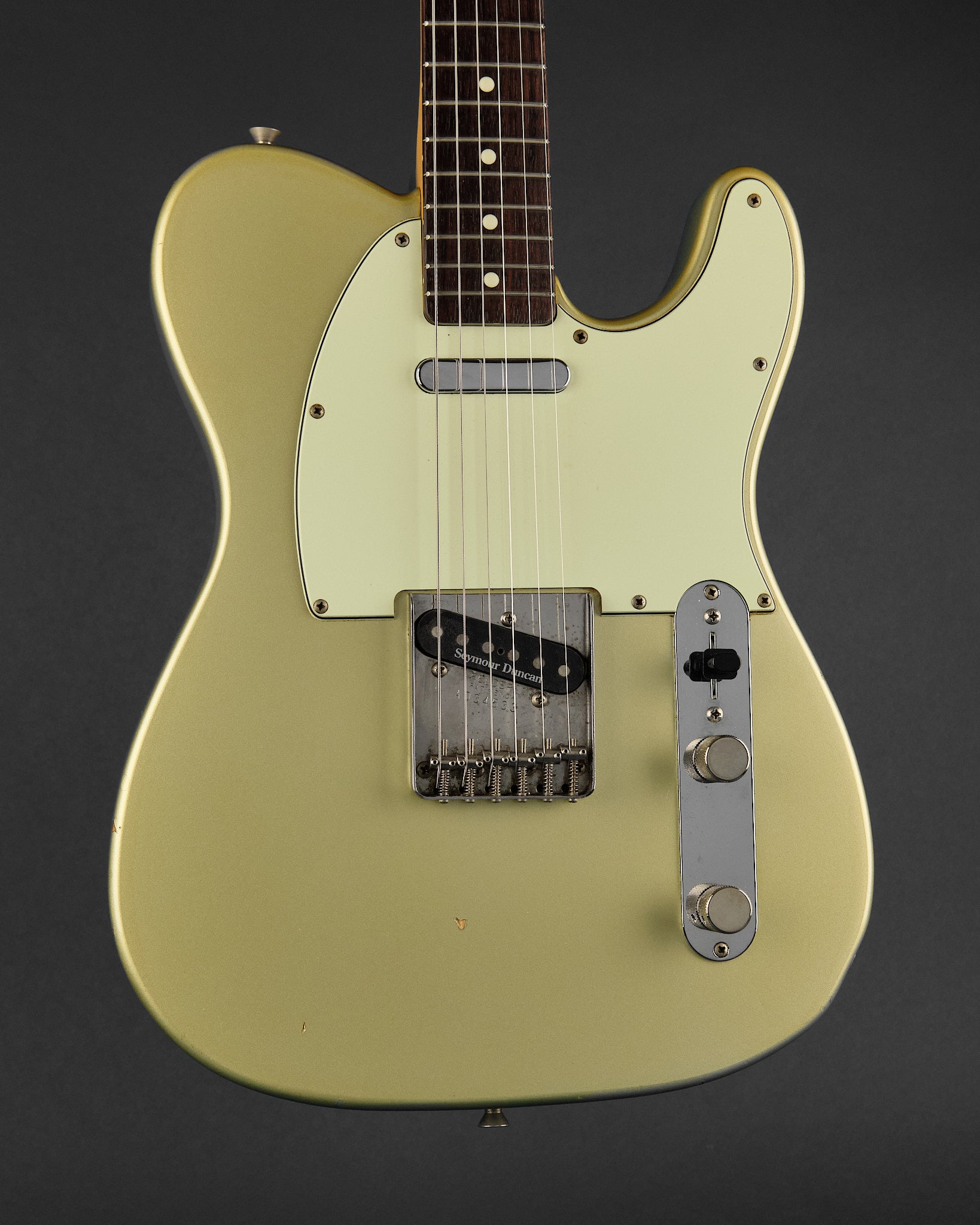 1990s Fender CIJ Telecaster TL62-65US Inca Silver