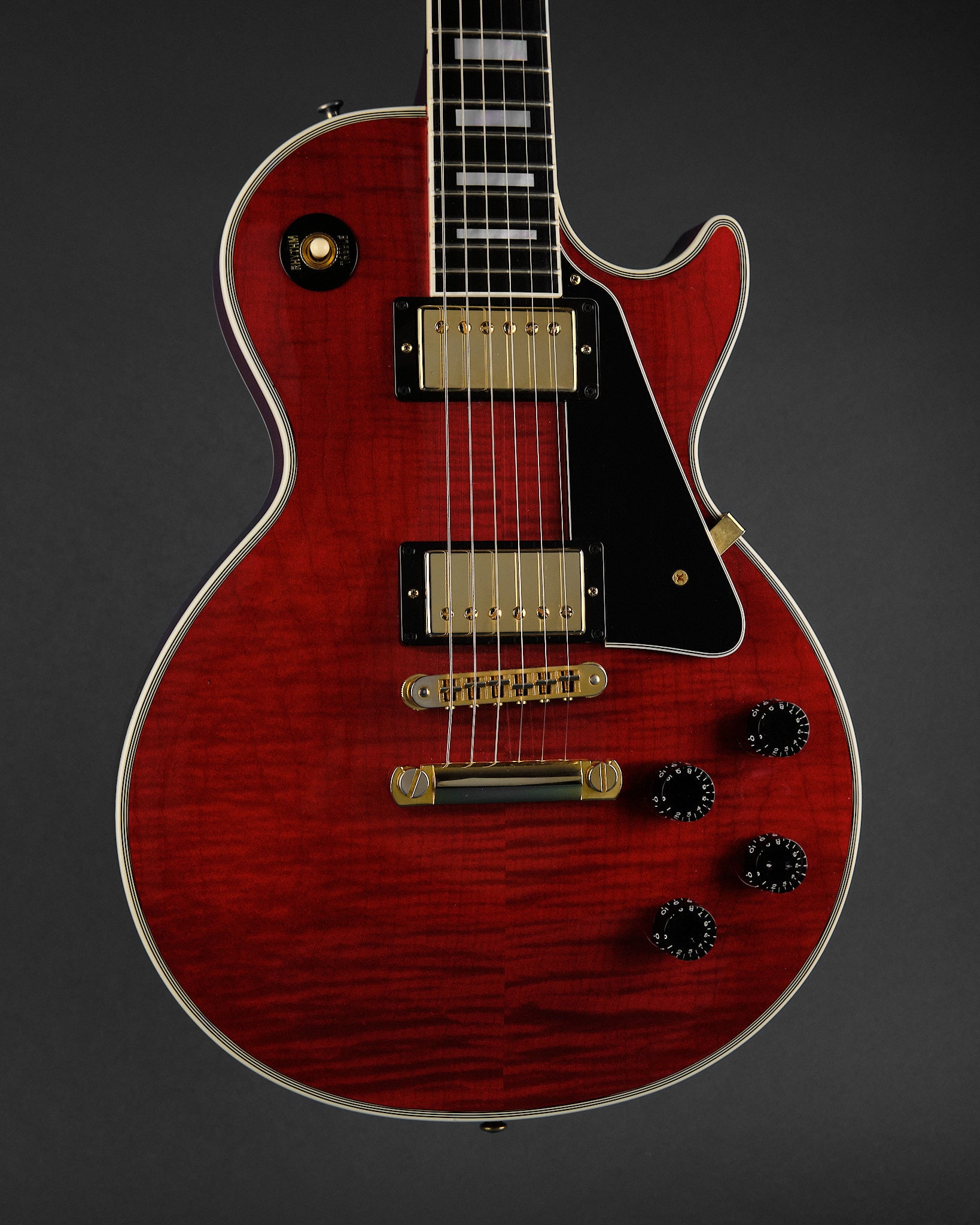 2014 Gibson Custom Shop Les Paul Custom Wine Red Refin