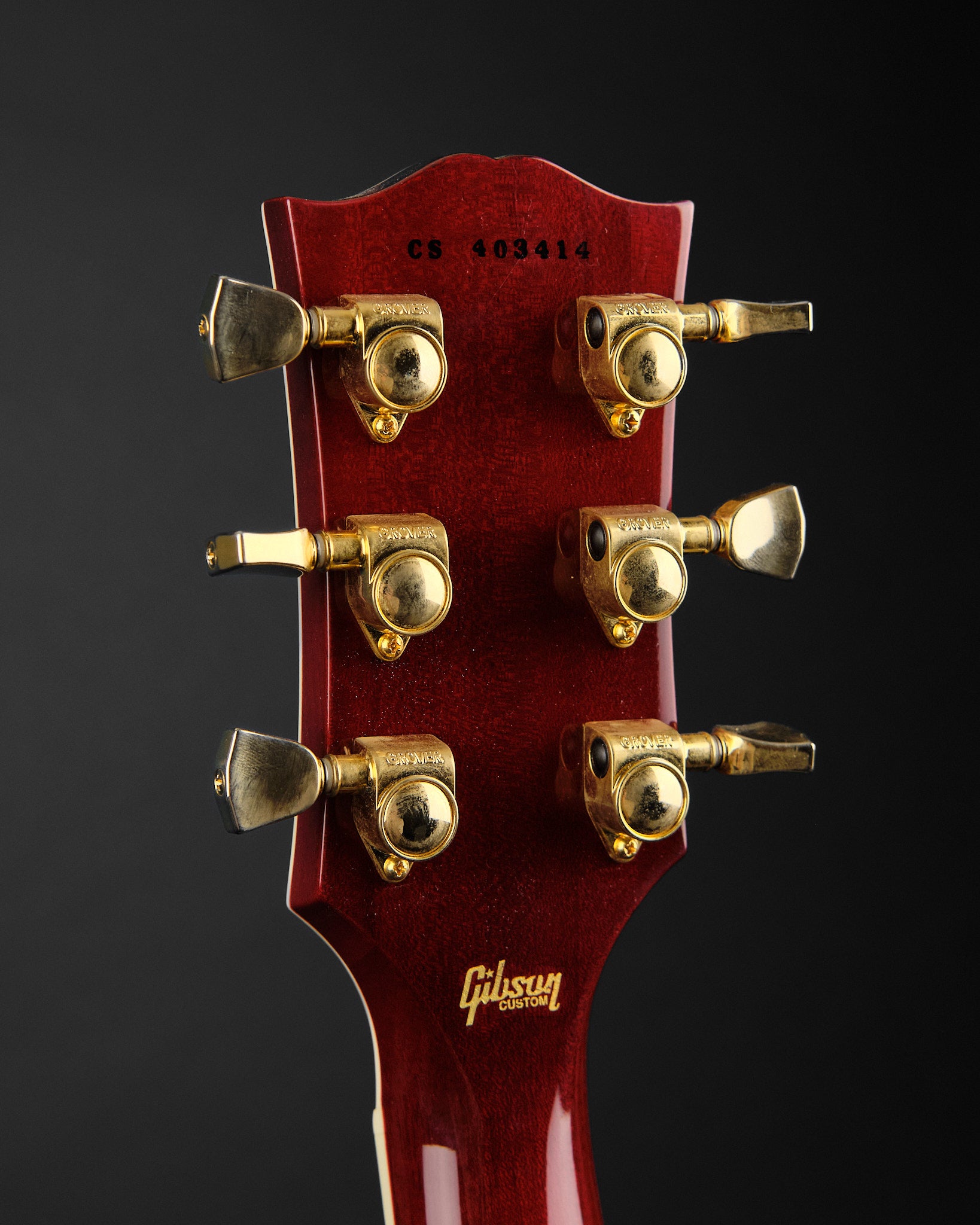 2014 Gibson Custom Shop Les Paul Custom Wine Red Refin