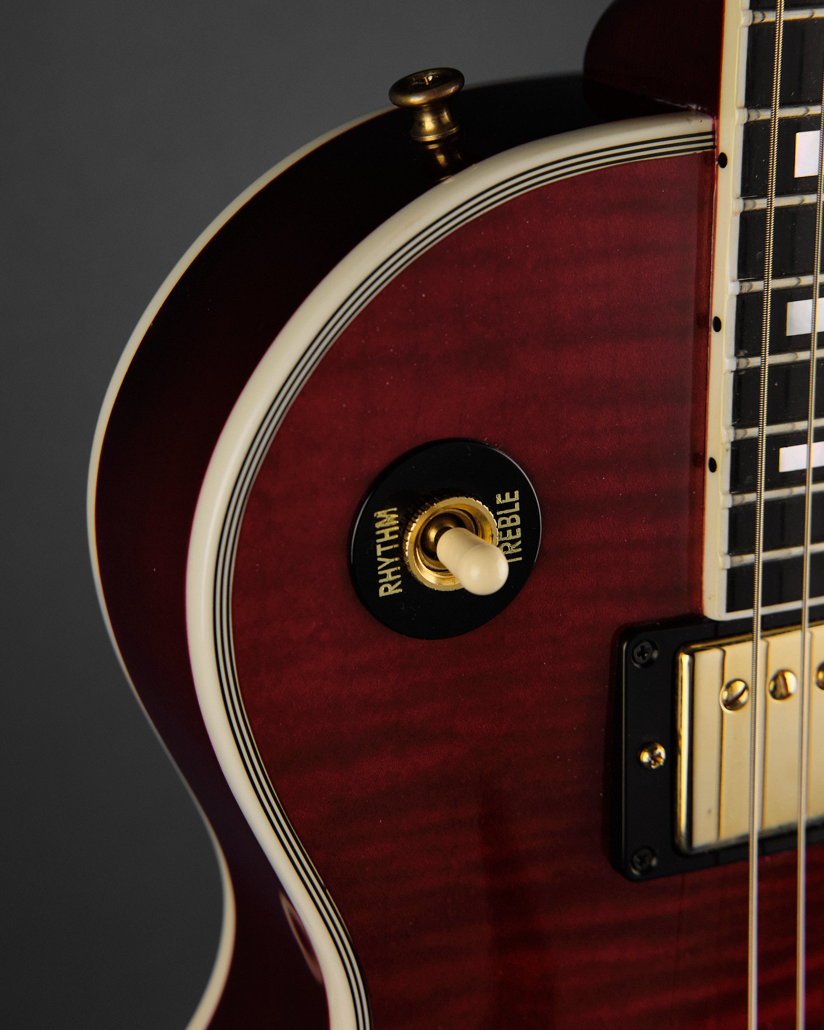 2014 Gibson Custom Shop Les Paul Custom Wine Red Refin