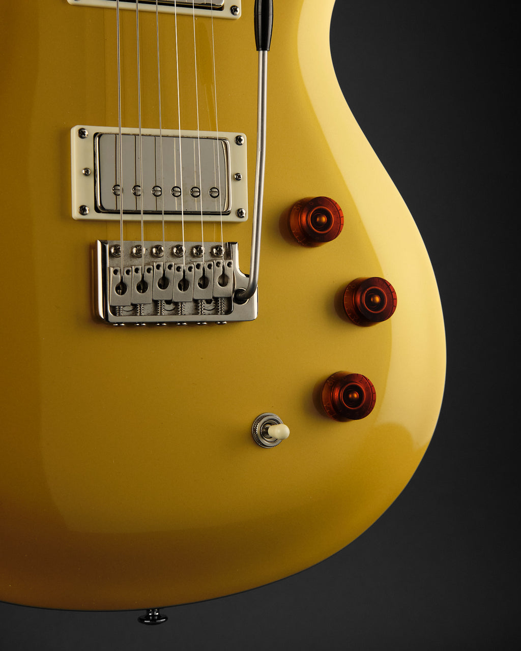 2023 PRS SE DGT 'David Crissom Trem' Gold Top